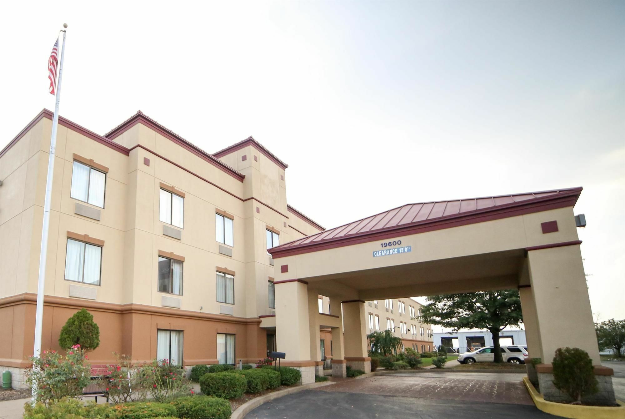Red Roof Inn Evansville Stacer Buitenkant foto